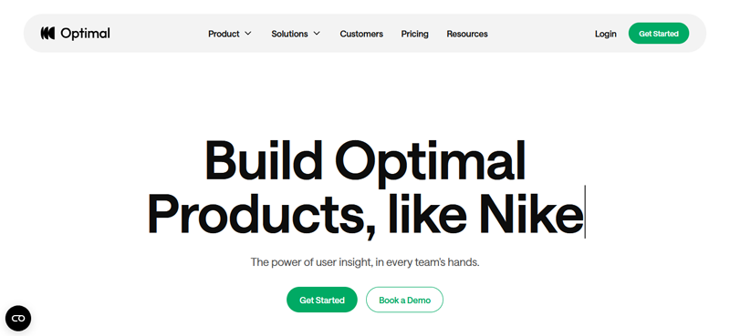 user experience design tool Optimal